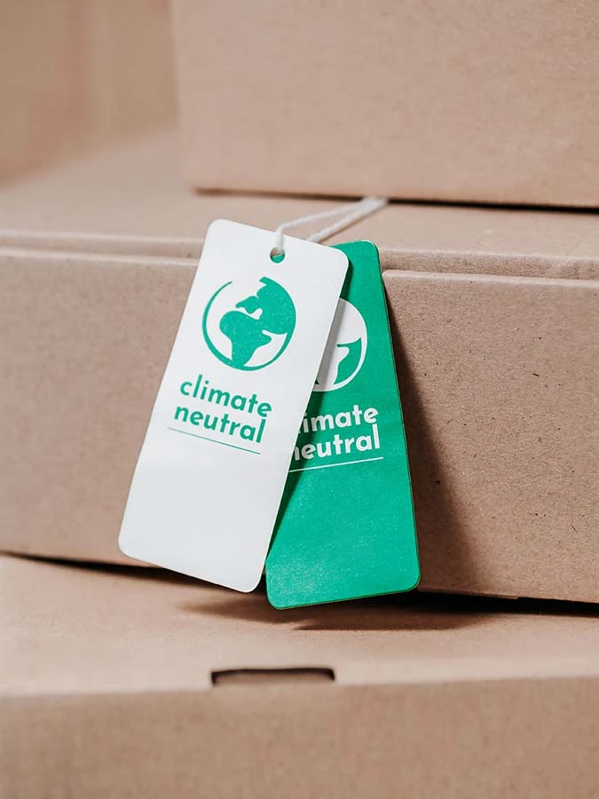 Climate neutral labels to indicate sustainable packaging - a trend in green freight logistics